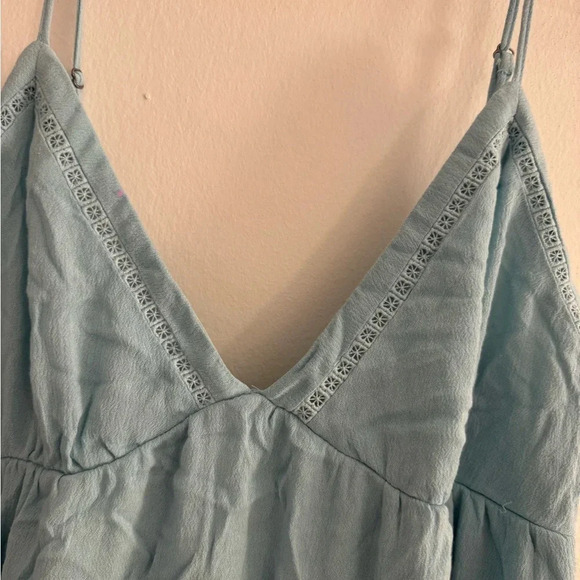 LA Hearts Blue Flowy Sundress - Picture 2 of 4